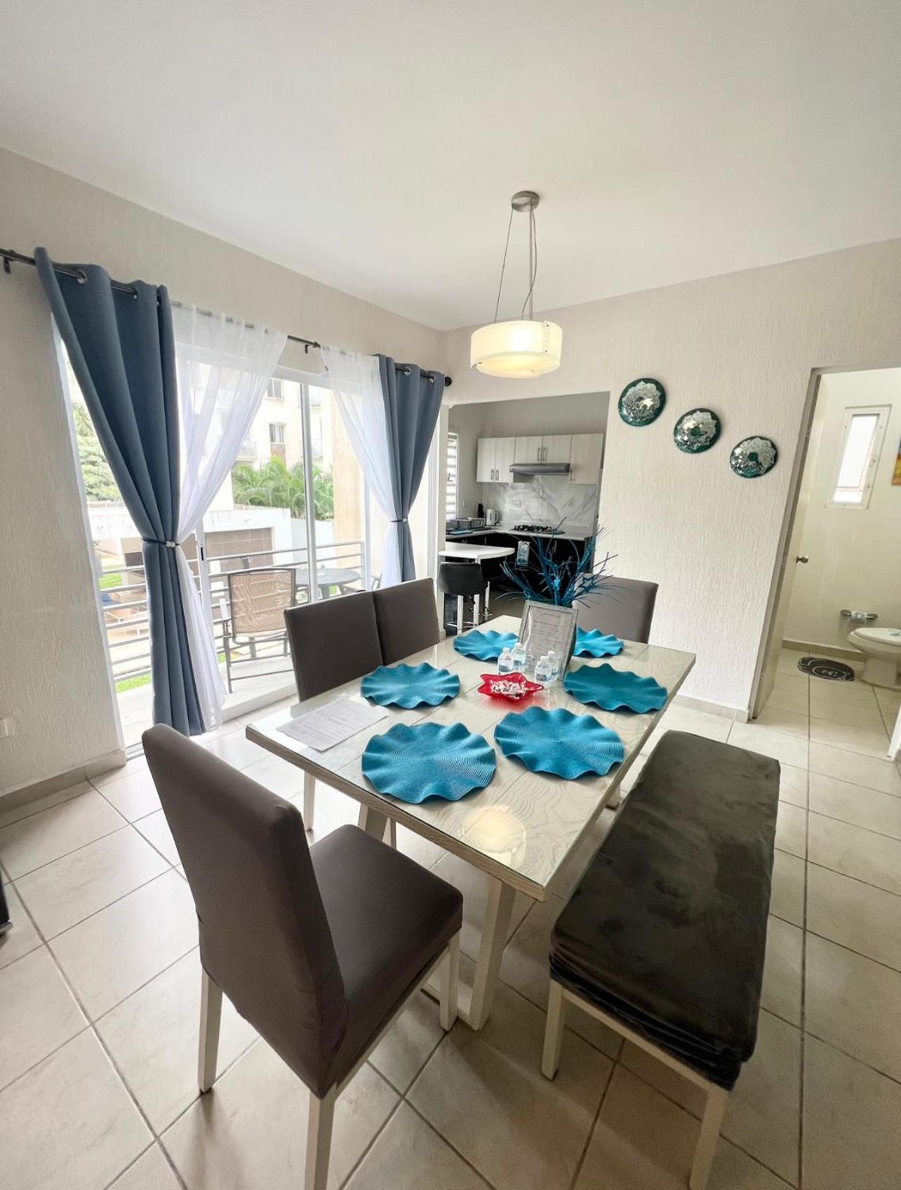 Appartamento Departamento Blue Vacacional Playa del Carmen Esterno foto